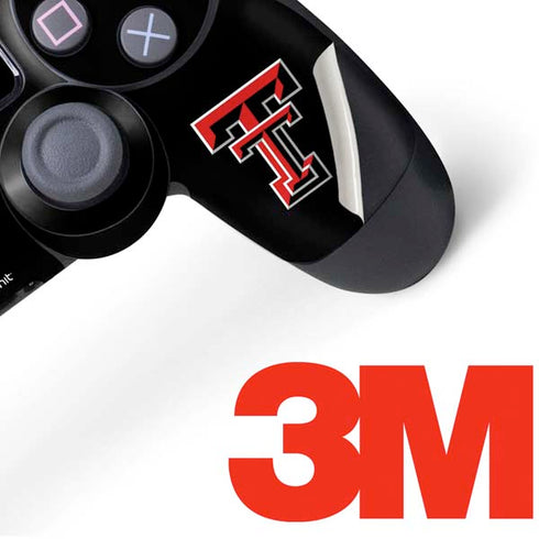 Texas Tech University Red Raiders Logo PS4 Controller Skin
