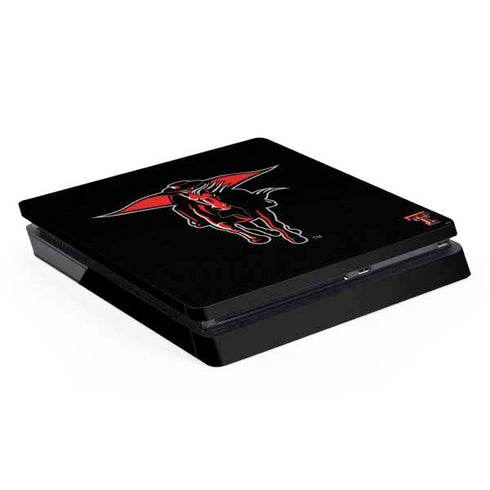 Texas Tech University Red Raiders Logo PS4 Slim Skin