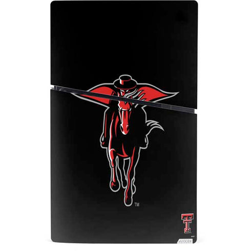Texas Tech University Red Raiders Logo PS5 Slim Digital Edition Bundle Skin