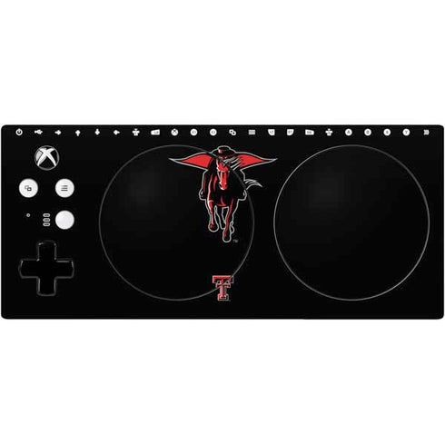 Texas Tech University Red Raiders Logo Xbox Adaptive Controller Skin