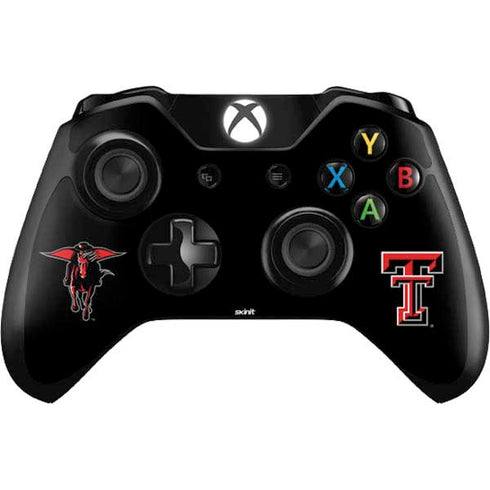 Texas Tech University Red Raiders Logo Xbox One Controller Skin