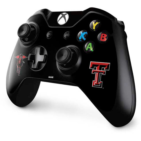 Texas Tech University Red Raiders Logo Xbox One Controller Skin