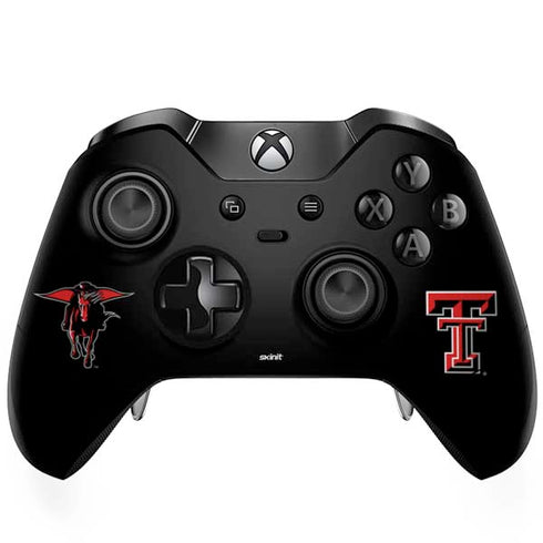 Texas Tech University Red Raiders Logo Xbox One Elite Controller Skin