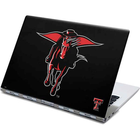 Texas Tech University Red Raiders Logo Yoga 910 2-in-1 14in Touch-Screen Skin