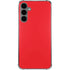 Red Galaxy S24 Plus Clear Case