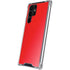 Red Galaxy S24 Ultra Clear Case