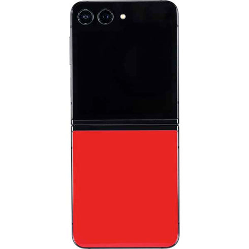 Red Galaxy Z Flip5 5G Skin