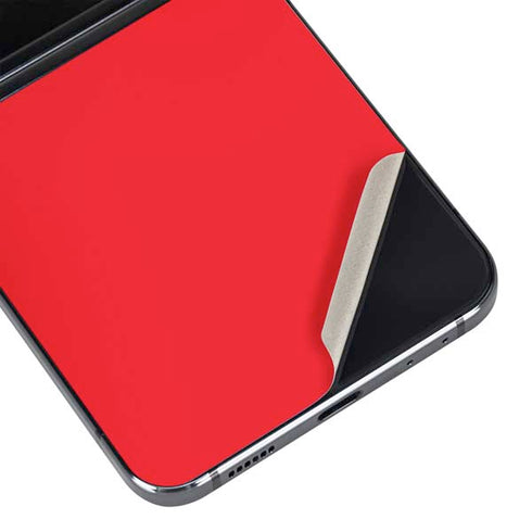 Red Galaxy Z Flip5 5G Skin