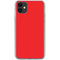 Red iPhone 11 Clear Case