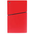 Red PS5 Slim Disk Console Skin