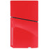 Red PS5 Slim Disk Console Skin