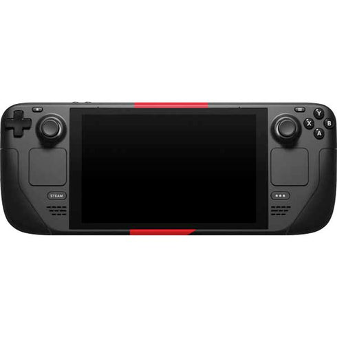 Red Solid Steam Deck Handheld Gaming Computer Skin