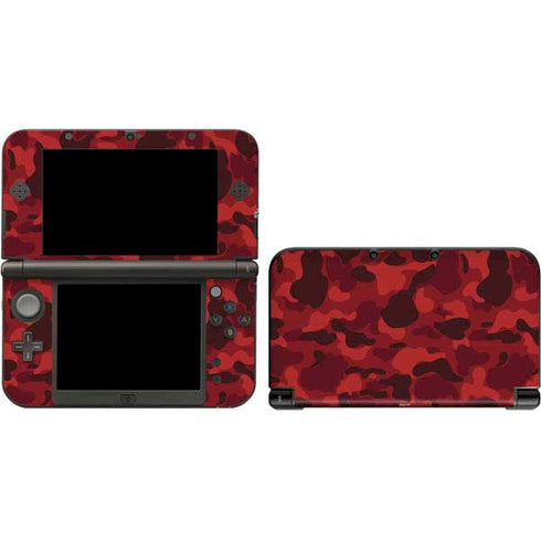 Red Street Camo 3DS XL 2015 Skin