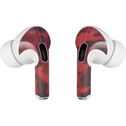 Red Street Camo AirPods Pro 2nd Gen Skin