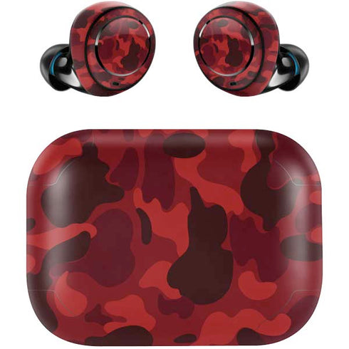 Red Street Camo Amazon Echo Buds Skin