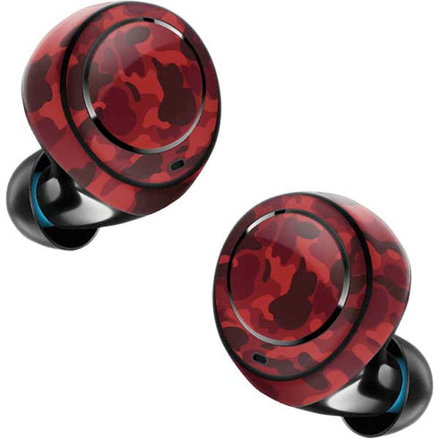 Red Street Camo Amazon Echo Buds Skin
