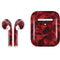 Red Street Camo Apple AirPods 2 Skin