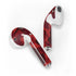 Red Street Camo Apple AirPods 2 Skin