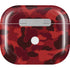 Red Street Camo Apple AirPods (3rd Gen 2021) Skin