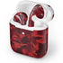 Red Street Camo Apple AirPods Skin