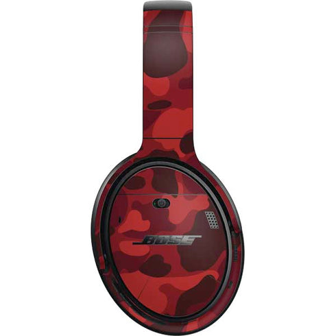 Red Street Camo Bose QuietComfort 35 II Headphones Skin