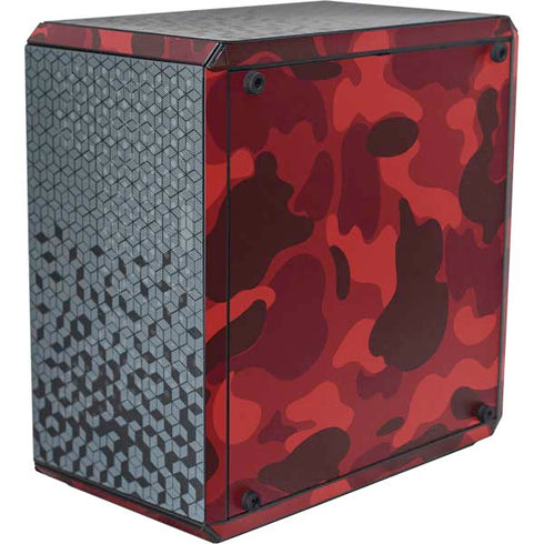 Red Street Camo Cooler Master MasterBox Q300L Mini Tower Skin