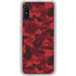 Red Street Camo Galaxy A10e Clear Case