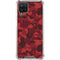 Red Street Camo Galaxy A12 Clear Case