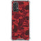 Red Street Camo Galaxy A32 5G Clear Case
