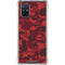 Red Street Camo Galaxy A71 5G Clear Case