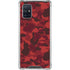 Red Street Camo Galaxy A71 5G Clear Case