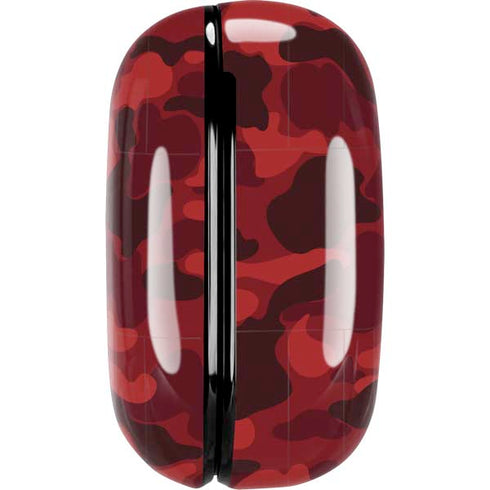 Red Street Camo Galaxy Buds Live Skin
