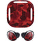 Red Street Camo Galaxy Buds Pro Skin