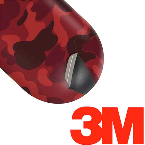 Red Street Camo Galaxy Buds Skin