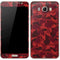 Red Street Camo Galaxy J7 Skin