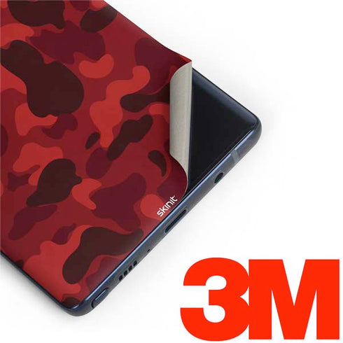 Red Street Camo Galaxy Note 9 Skin