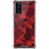 Red Street Camo Galaxy Note20 5G Clear Case