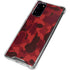 Red Street Camo Galaxy Note20 5G Clear Case