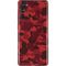 Red Street Camo Galaxy S20 Fan Edition Skin