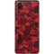 Red Street Camo Galaxy S20 Skin