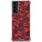 Red Street Camo Galaxy S21 5G Clear Case