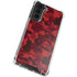Red Street Camo Galaxy S21 5G Clear Case
