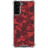 Red Street Camo Galaxy S21 Plus 5G Clear Case
