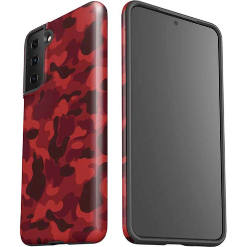 Red Street Camo Galaxy S21 Plus 5G Pro Case