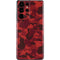 Red Street Camo Galaxy S21 Ultra 5G Skin
