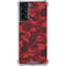 Red Street Camo Galaxy S22 Clear Case