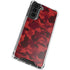 Red Street Camo Galaxy S22 Clear Case