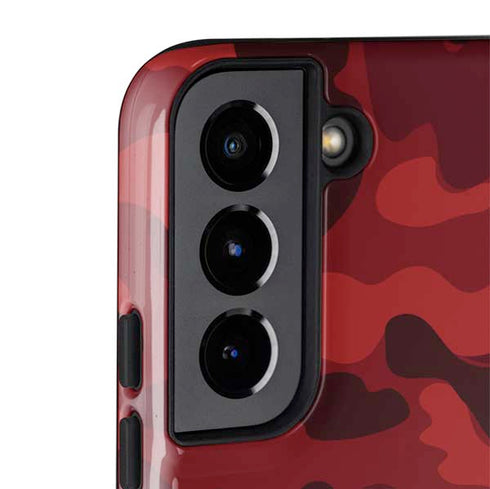 Red Street Camo Galaxy S22 Plus Pro Case