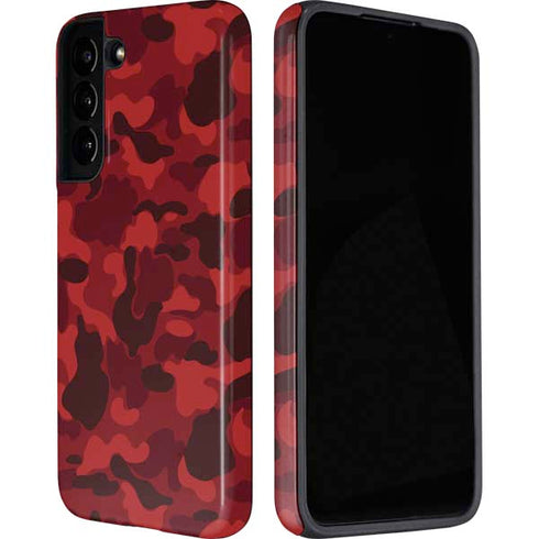Red Street Camo Galaxy S22 Plus Pro Case