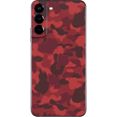 Red Street Camo Galaxy S22 Plus Skin
